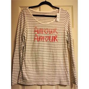 LOFT Amour Long-Sleeve Shirt